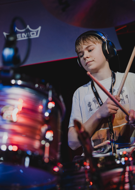Daniel Gortovlyuk is appearing at the Europe Drum Show.