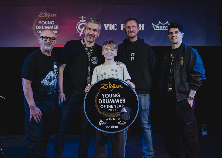 Daniel Gortovlyuk is appearing at the Europe Drum Show. Daniel Gortovlyuk is appearing at the Europe Drum Show.